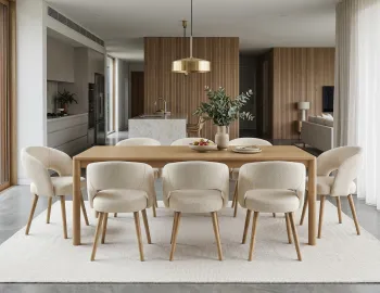Akito Ivory Nordica Table