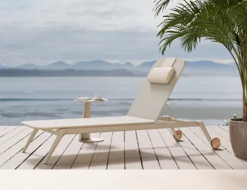 Amalfi Sunlounge Cushion Latte Husk