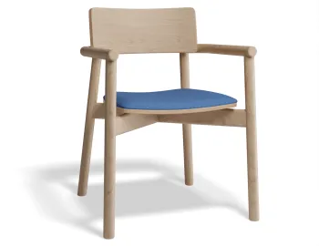 Andi Armchair Pad Ashnatural Bluecorduroy