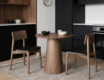 Small Walnut Dining Table Circa