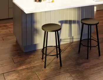 Atlas Barstool Ashblack Lifestyle