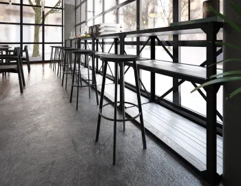 Tall Atlas Barstool Ashblack Lifestyle