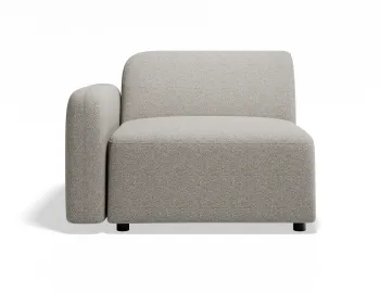 Atticus 1seaterleftarmrest Oystergrey