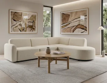 Boucle Sofa Modern Atticus