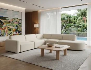 Orbix Square Coffee Table Natural