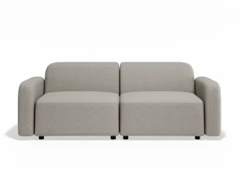 Atticus 2seater Oystergrey