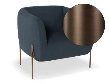 Belle Dark Blue Bronze SWATCH