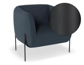 Belle Dark Blue MattBlack SWATCH