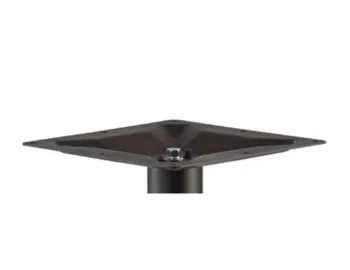 Cafe Table Solid Brax Table Base Flat