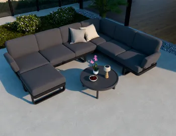 Delmar Configf Charcoal