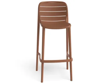 Element Barstool Orange Textured Product