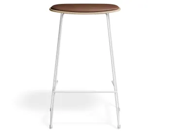 Elvav2 Kitchenstool Padded Ash White Tanpu