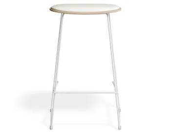 Elvav2 Kitchenstool Padded Ash White Whitepu