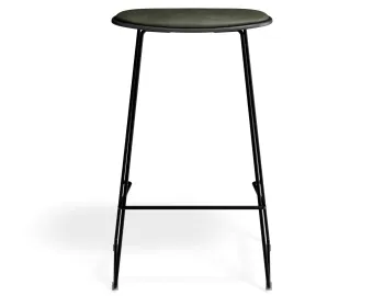 Elvav2 Kitchenstool Padded Black Black Greenpu