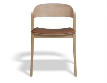 Grayson Chair Natural Tanpu Fron