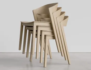 Grayson Chair Stack Natural Product