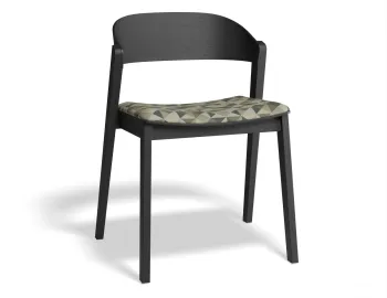 Grayson Chair Pad Black Eucalyptpyramid