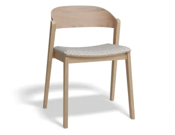 Grayson Chair Pad Natural Geometricpattern