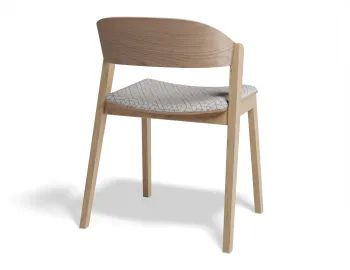 Grayson Chair Pad Natural Geometricpattern