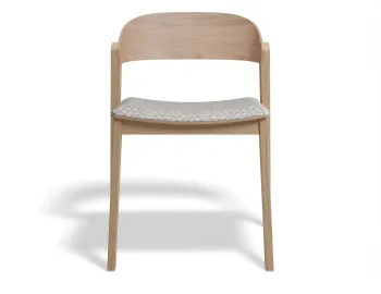 Grayson Chair Pad Natural Geometricpattern