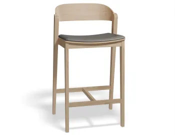 Grayson 65cm Barstool Natural Greypu