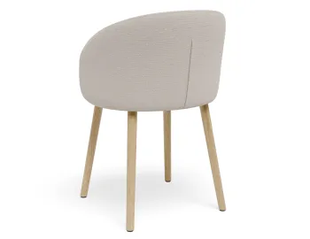 Henley Chair Oakleg Beigefawn