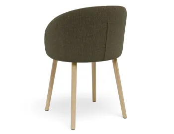 Henley Chair Oakleg Forestgreen