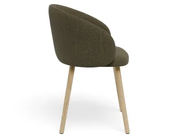 Henley Chair Oakleg Forestgreen