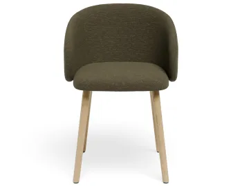 Henley Chair Oakleg Forestgreen
