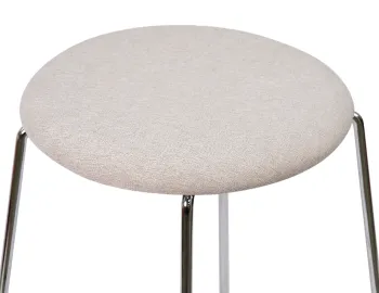 Hugo Low Stool Light Grey