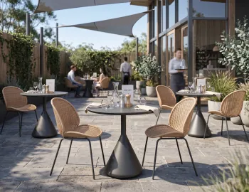 Restaurant Modern With Kora Table