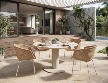 Round 4 Seater Table