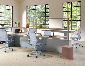 Lunar Grey Office Chair