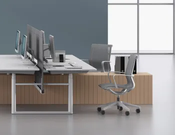 Lunar Grey Office Chair