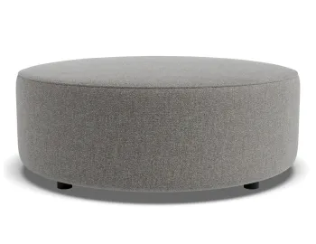 Lune Round High Ottoman 100cm Fossil Product