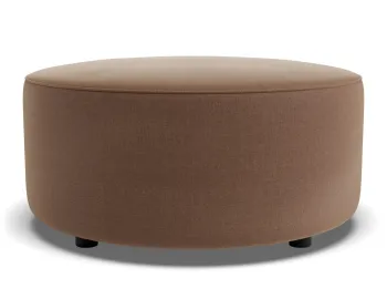 Lune Round High Ottoman 80cm Hazel Product