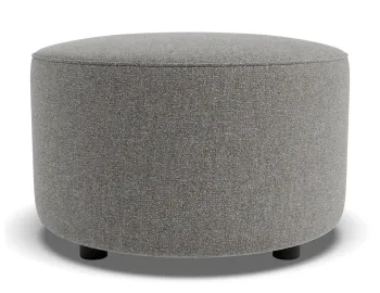 Lune Round High Ottoman 60cm Fossil Product