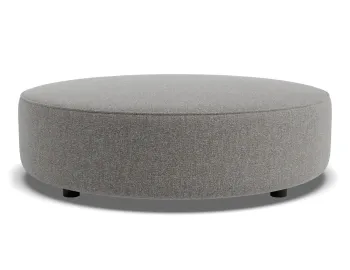 Lune Round Low Ottoman 100cm Fossil Product