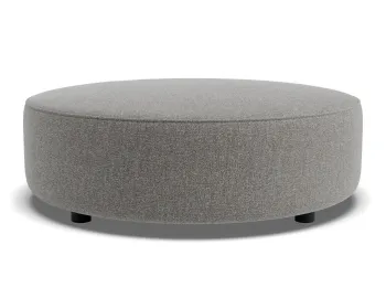 Lune Round Low Ottoman 90cm Fossil Product