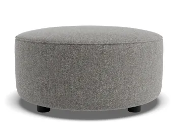 Lune Round Low Ottoman 60cm Product Fossil