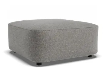 Lune Square High Ottoman 80cm Fossil Product