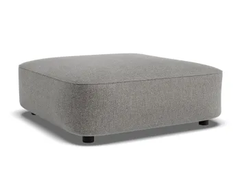 Lune Square Low Ottoman 80cm Fossil Product