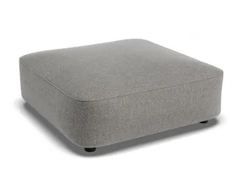 Lune Square Low Ottoman 80cm Fossil Product