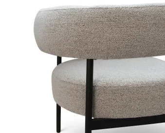 Marlowe Lounge Chair Oyster Grey
