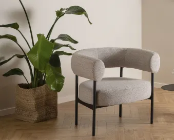 Marlowe Lounge Chair Oyster Grey