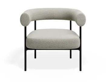 Marlowe Loungechair Black Ivory