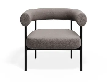 Marlowe Loungechair Black Oyster