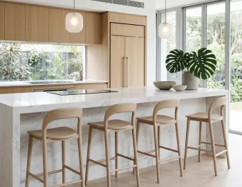 Modern Counter Kitchen Stool In Home