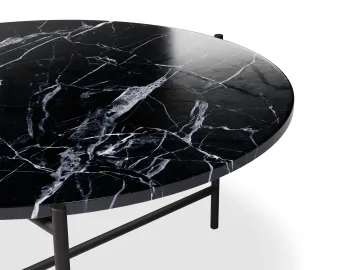 Nexus Marble Coffee Table 0006 Black Marble