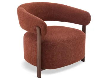 Nodus Lounge Chair Walnut